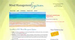 Desktop Screenshot of mindmanagementsystem.com